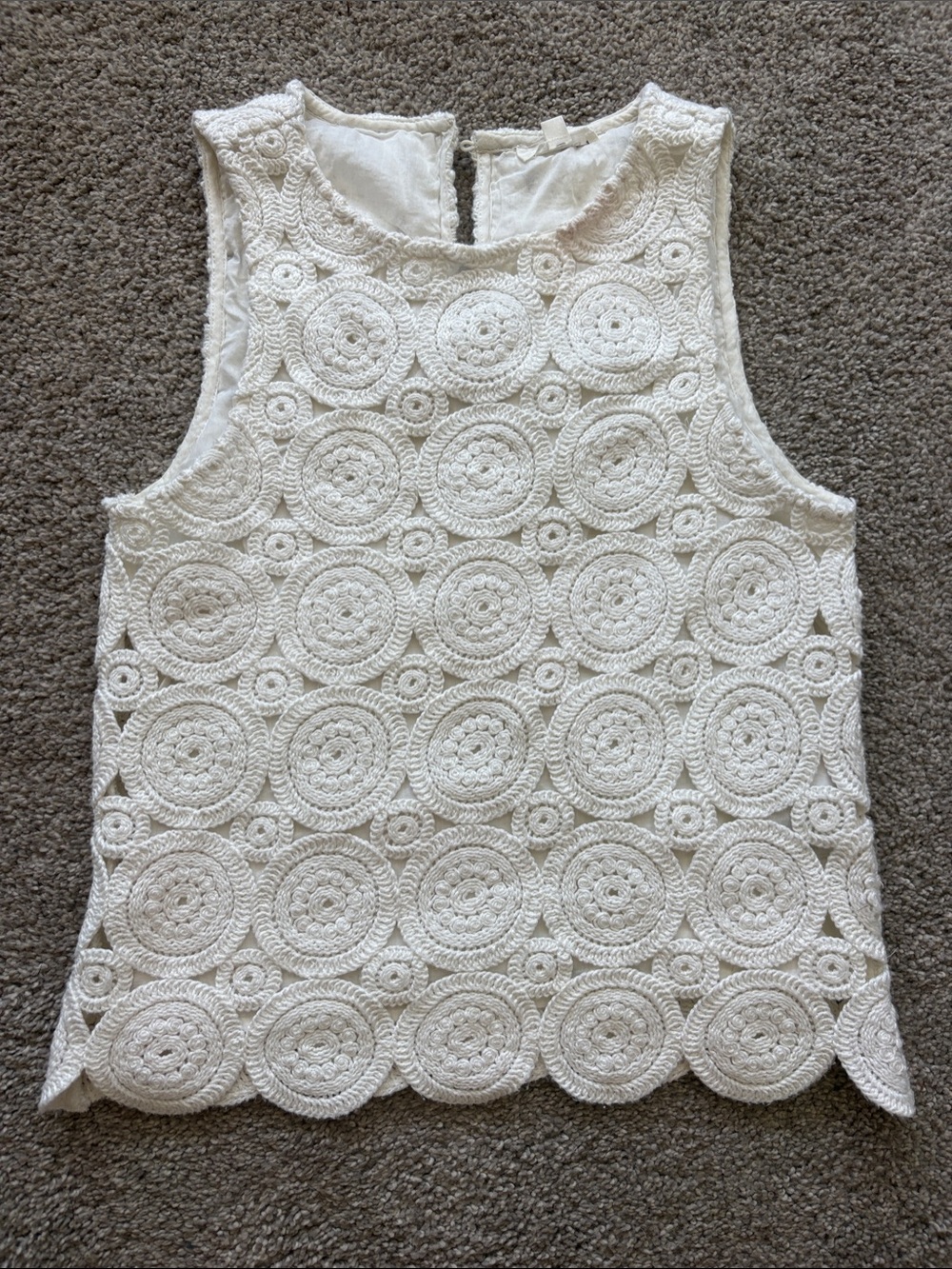 Maison 123 Crocheted Tank - Purchased in Paris, Never Worn
